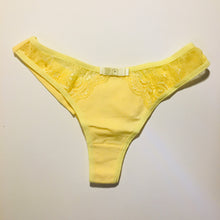Load image into Gallery viewer, Sweet and Sassy - Cotton thongs with lace
